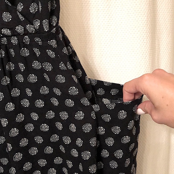 Fossil Black and White Polka Dot Dress | SIZE XS - Picture 7 of 8
